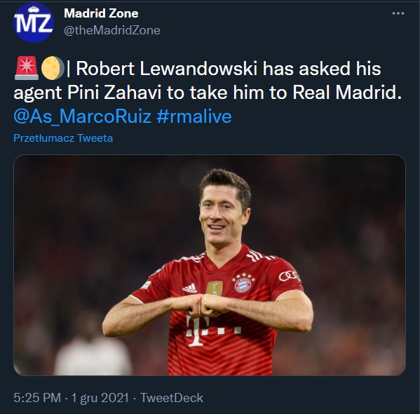 Lewandowski POPROSIŁ swojego agenta o transfer do TEGO KLUBU!